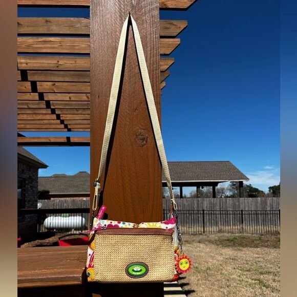 Lily Bloom You Are My Sunshine With Sun Keychain Crossbody Bag - Picture 3 of 12